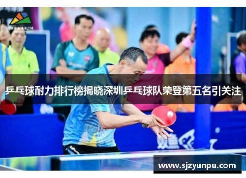 乒乓球耐力排行榜揭晓深圳乒乓球队荣登第五名引关注